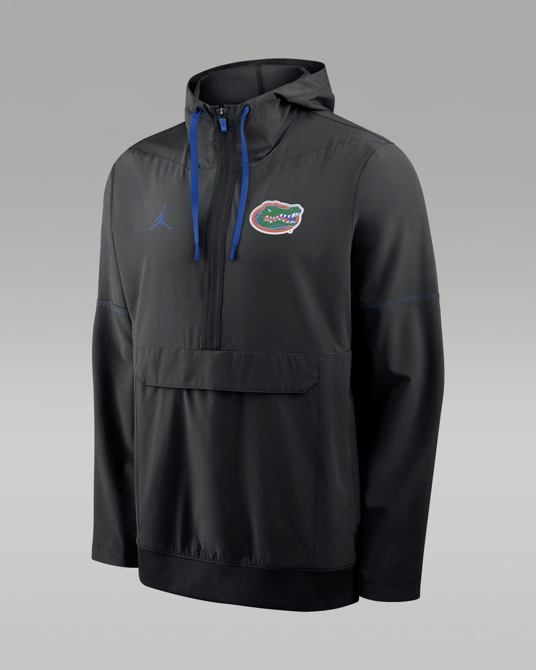 Florida Sideline Anorak Men's Jordan Brand College 1/2-Zip Hooded
